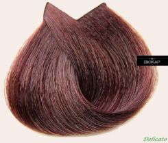 BIOKAP NUTRICOLOR DELICATO Mahoniowy jasny brąz 5.5