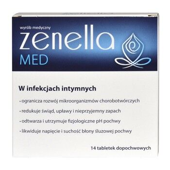 Zenella Med 14 tabl. dopochwowych