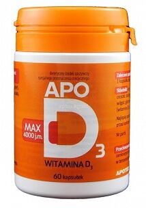 Apo D3 Max 4000j 60 kaps. 