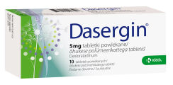 Dasergin 5mg 10 tabletek