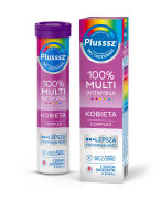 Plusssz 100% Multiwitamina Kobieta Complex 20 tabletek musujących