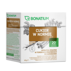 Bonatium Cukier w normie fix herbatka zioł., 2g, 20szt.