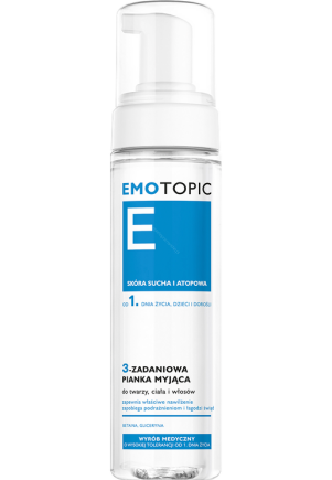 Pharmaceris E Emotopic 3 zadaniowa pianka myjąca 200ml