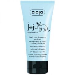 ZIAJA JEJU BIAŁY MUS DO TWARZY NA DZIEŃ Z SPF 10 50ml