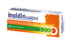 INALDIN Gardło, 3mg 20tbl.ssania