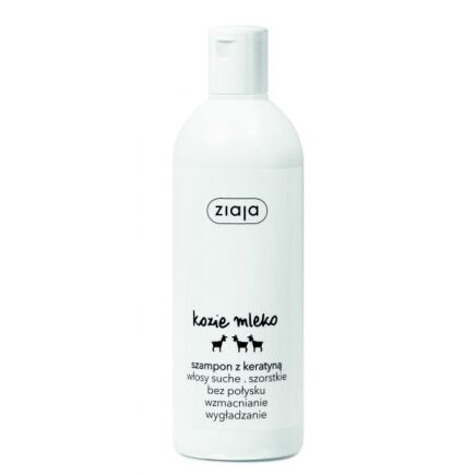 ZIAJA KOZIE MLEKO SZAMPON Z KERATYNĄ 400ml