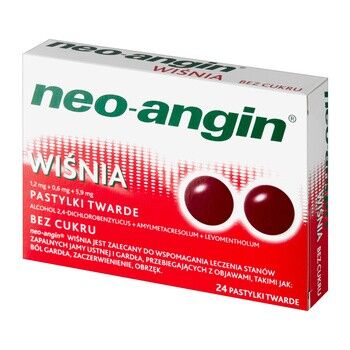 Neo-angin wiśnia x 24 tabl.