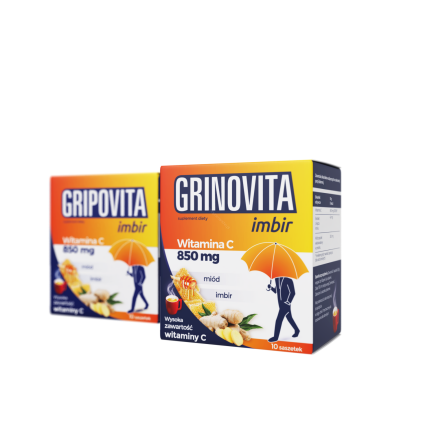 Grinovita Imbir 10 sasz. 