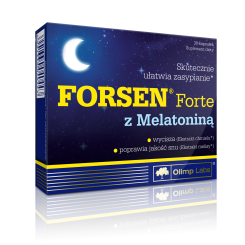 Forsen Forte z Melatoniną 30 kaps