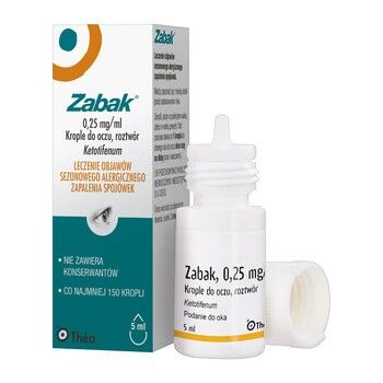Zabak krople do oczu 5ml