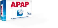 Apap 500mg 24 tabl.