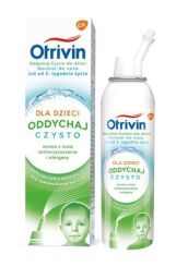 Otrivin oddychaj czysto dla dzieci aerozol do nosa 100 ml