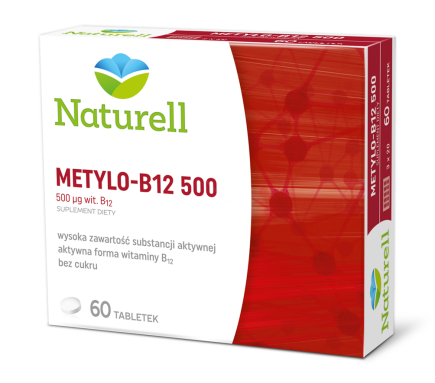 Naturell Metylo-B12 500 60tabl