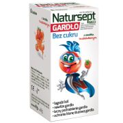 Natursept Med gardło lizaki bez cukru, smak truskawkowy, 6 sztuk