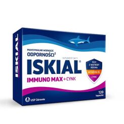 ISKIAL IMMUNO MAX + CYNK  120 kaps