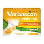 VERBASCON GARDŁO MED, 24 pastylki do ssania