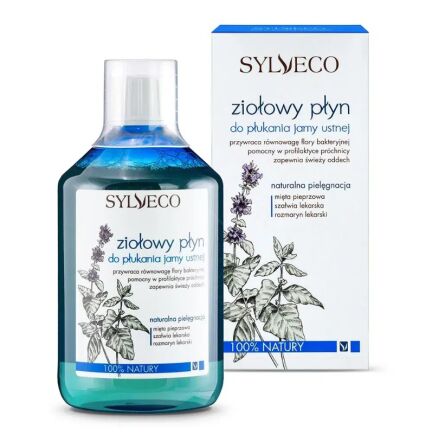 SYLVECO Ziołowy płyn do płukania jamy ustnej 500ml