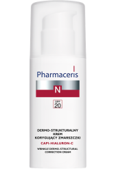 Pharmaceris N DERMO-STRUKTURALNY KREM KORYGUJĄCY ZMARSZCZKI SPF 20  CAPI-HIALURON-C 50 ML