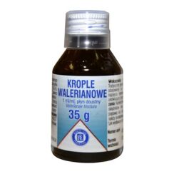 Krople walerianowe płyn 35g