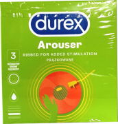 Durex Arouser Prążkowane 3szt.