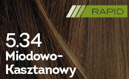BIOKAP NUTRICOLOR DELICATO Rapid 5.34 Miodowo-kasztanowy