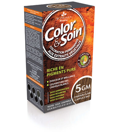 Color & Soin 5GM Brąz cappuccino Farba do włosów