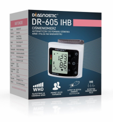 Ciśnieniomierz nadgarstkowy  DR-605 IHB