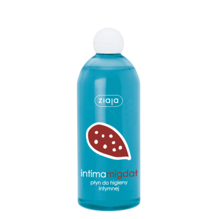 ZIAJA INTIMA PŁYN DO HIGIENY INTYMNEJ MIGDAŁ 500ML.