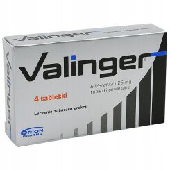 Valinger 25mg 4 tabletki 