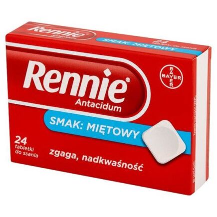 Rennie antacidum tabl. 24 szt.