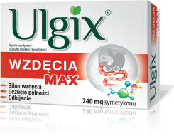 Ulgix Wzdęcia Max 240mg a 30 kapsułek