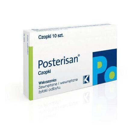 Posterisan x 10 czopkow