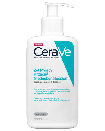 CeraVe żel myjący przeciw niedoskonałościom 236 ml