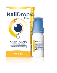 KALIDROP Free+, krople do oczu z jodkiem potasu, 10 ml