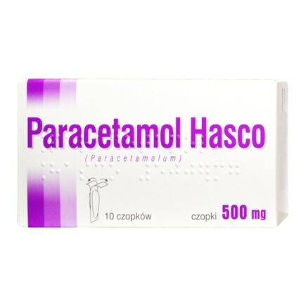 Paracetamol czopki doodbyt. 0,5 g 10 sztuk