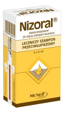 Nizoral szampon 6ml x 1 torebka
