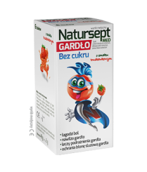 Natursept MED GARDŁO lizaki bez cukru 6 sztuk