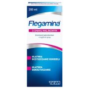 Flegamina o smaku malinowym syrop 120ml