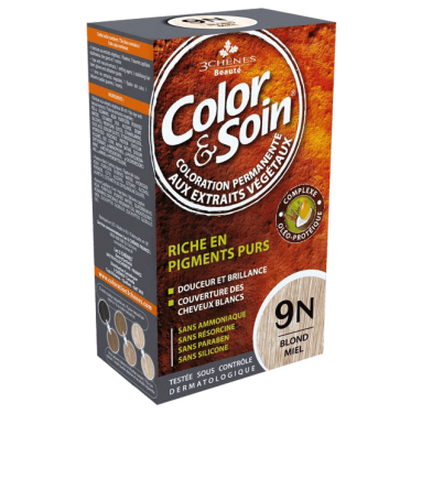Color & Soin 9N Miodowy blond Farba do włosów