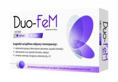 DUO-FeM, 28 tabletek na dzień + 28 tabletek na noc