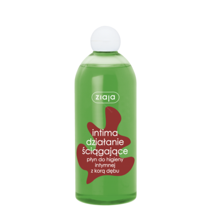 ZIAJA INTIMA PŁYN DO HIGIENY INTYMNEJ KORA DĘBU 500ML.