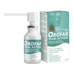 OROFAR TOTAL ACTION Aerozol na gardło - 30 ml