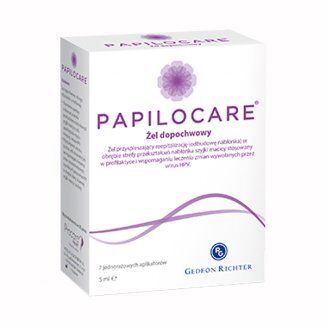  Papilocare, żel dopochwowy 7 aplikatorów po 5ml