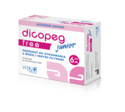 Dicopeg Junior Free 14 sasz po 5g 