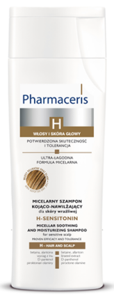 Pharmaceris H Micelarny szampon kojąco-nawilżający do skóry wrażliwej SENSITONIN 250ml 