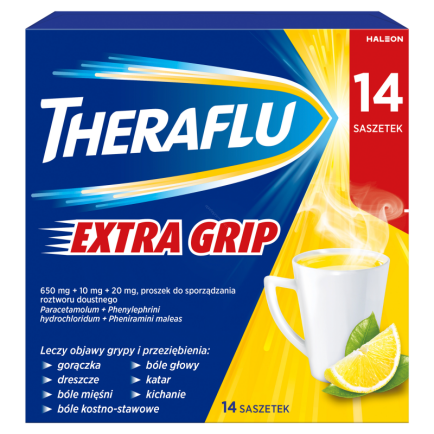 Theraflu Extra Grip 14 saszetek