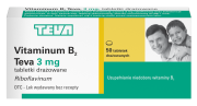 Witamina B2 Teva 50 draż.