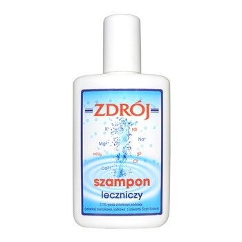 Sulphur Zdrój mineralny szampon leczniczy 130 ml