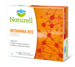 Naturell Witamina B12 60 tabl do ssania