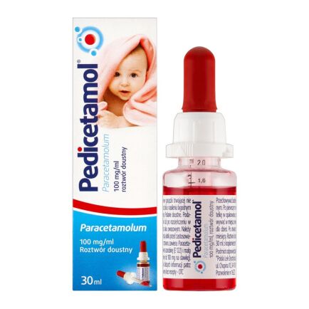 Pedicetamol, 100 mg/ml, roztwór doustny, 30 ml